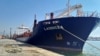 LEBANON – A view shows the ship "Laodicea" docked at port of Tripoli in northern Lebanon, July 29, 2022