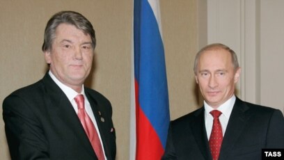 Putin I Yushenko Vstretilis V Astane