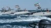 قایق‌های تندور سپاه در خلیج فارس