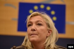 Marine Le Pen, lidera partidului Frontul Național din Franța
