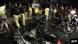 File photo of a bomb attack in Rawalpindi.