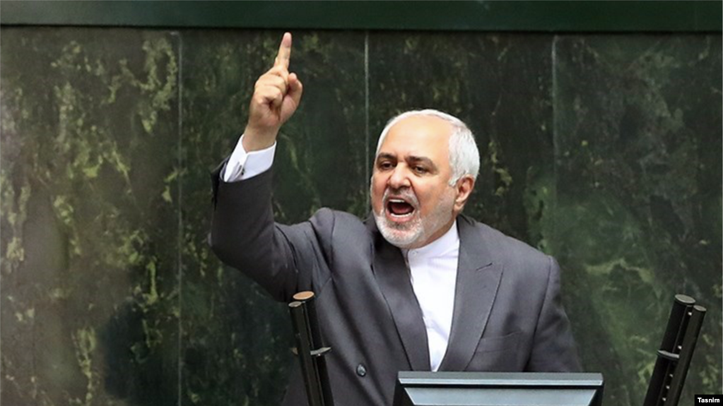 Foreign Minister Mohammad Javad Zarif had a fiery exchange with critics in parliament.