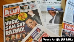Novine u Srbiji o izbornoj noći