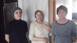 Жительницы Каменки: Наталья Солдатенко, Наталья Фадеева и Маргарита Клепикова