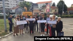 Protest građana Niša