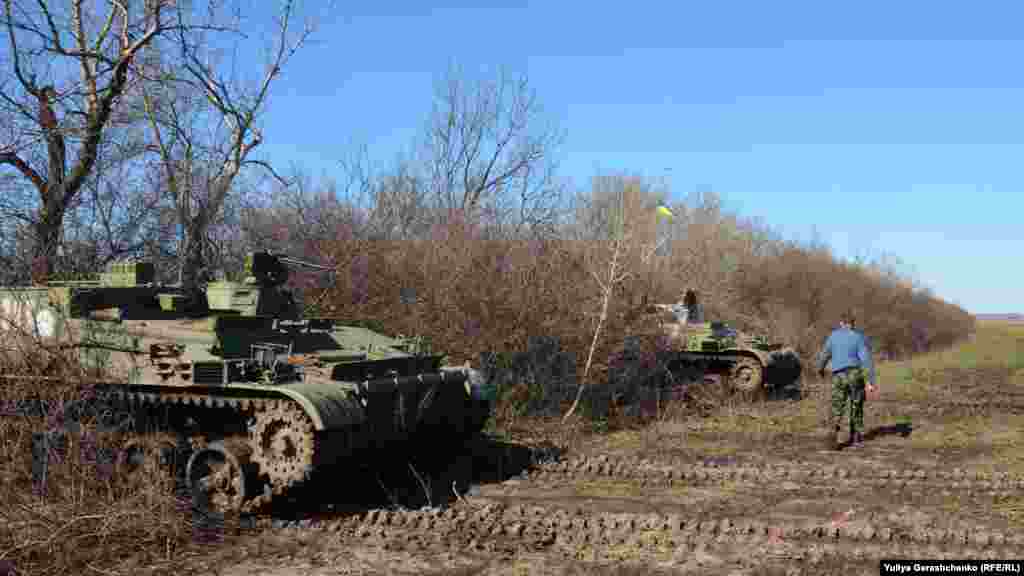 Танкова бригада, розташована під Артемівськом