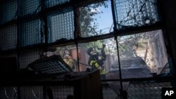 Наслідки одного з попередніх обстрілів Херсона, липень 2023 року