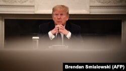 Presidenti amerikan, Donald Trump.