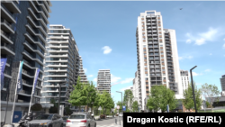 Naselje Beograd na vodi, april 2026.
