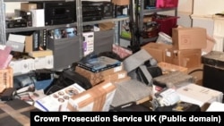 Oprema nađena u domu Orlina Rousseva