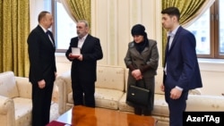 9 февраля глава государства встретился с членами семьи Чингиза Гурбанова