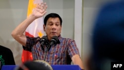 Прэзыдэнт Філіпінаў Радрыга Дутэртэ