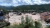 Jablanica, Donja Jablanica, Bosnia-Herzegovina, Glogosnica, floods and landslides near Jablanica, October 4, 2024. 