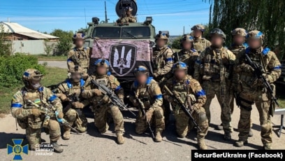 СБУ оприлюднила фото спецпризначенців у Куп'янську