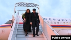 Վարչապետ Նիկոլ Փաշինյանը տիկնոջ հետ, արխիվ