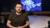 Ukrainian President Volodymyr Zelenskiy delivers video address on May 18.