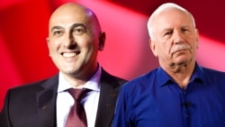 Марат Маркаў і Валер Карбалевіч. Каляж