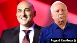 Марат Маркаў і Валер Карбалевіч. Каляж