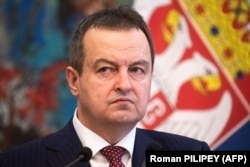 Serbian Foreign Minister Ivica Dacic