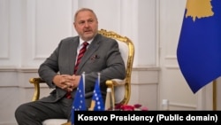 Raportuesi për Kosovën në PE, Riho Terras, gjatë vizitës në Kosovë më 7 korrik 2026. 