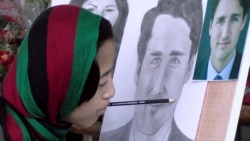 Canadian Politicians Inspire Paralyzed Afghan Artist