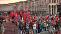 Ukraynada qatı millətçilər hökumətə qarşı çıxır