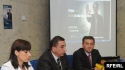Sa konferencije za novinare Uprave policije, Foto: Savo Prelević