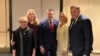 Nga e djathta: ish-presidenti i RS, Millorad Dodik; sekretari amerikan i Mbrojtjes, Pete Hegseth, me bashkëshorten; anëtarja e Presidencës së BeH, Zhelka Cvijanoviq, dhe u.d. së shefes së Zyrës për Bashkëpunim Ndërkombëtar të RS, Ana Trishiq-Babiq. Uashington, 2026.