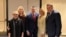 Nga e djathta: ish-presidenti i RS, Millorad Dodik; sekretari amerikan i Mbrojtjes, Pete Hegseth, me bashkëshorten; anëtarja e Presidencës së BeH, Zhelka Cvijanoviq, dhe u.d. së shefes së Zyrës për Bashkëpunim Ndërkombëtar të RS, Ana Trishiq-Babiq. Uashington, 2026.