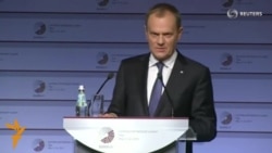 Tusk Says Riga Summit Sends 'Strong Message' Amid Agression And War