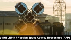 Космічний корабель «Союз МС-17», космодром Байконур, Казахстан, 11 жовтня 2020 року