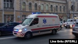 O ambulanță prin Chișinău