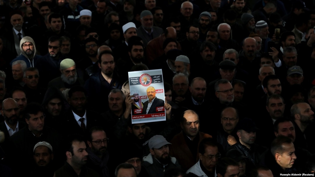 Simbolična sahrana novinara Khashoggija u Istanbulu