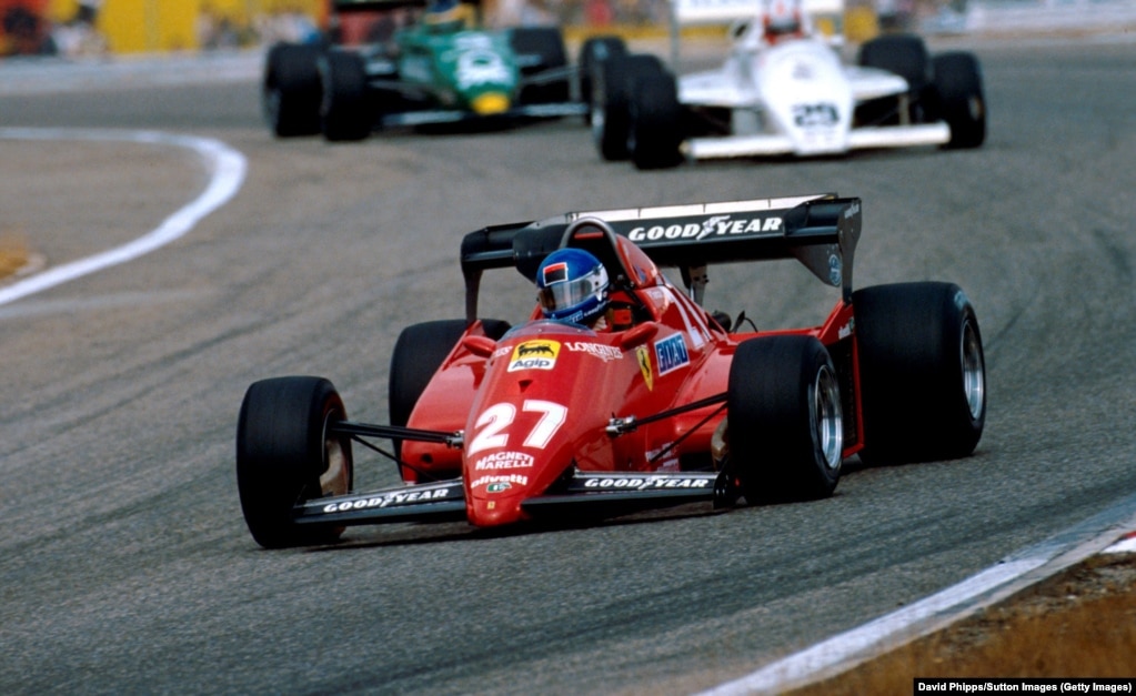 Ferrari 126C3, të cilin Selipanov e sheh në një foto në 1991.