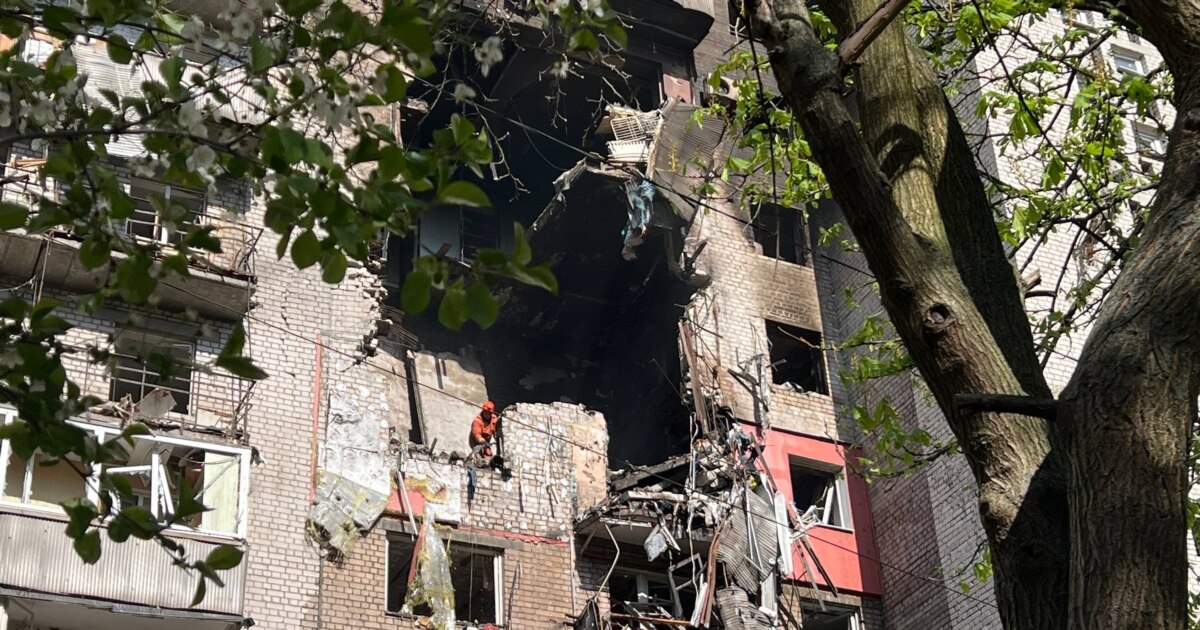 У Дніпрі помер чоловік, поранений внаслідок російського удару 4 травня