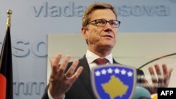 Guido Westerwelle u Prištini, 20. maj 2013.