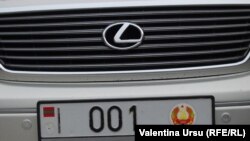 Moldova - presidential car of Transnistrian separatist leader Igor Smirnov, Bender (Tighina), 21Nov2011