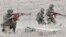 Nagorno-Karabakh -- Karabakh Armenian troops hold exercises.