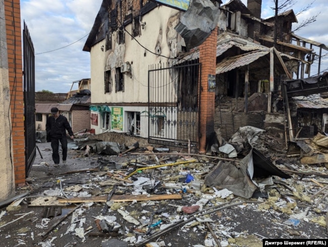 Наслідки російського обстрілу у Миколаєві, ринок «Корабельний», 15 жовтня 2024 року
