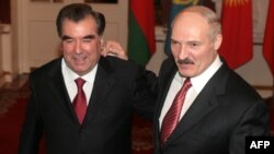 Два былыя дырэктары саўгасу, два прэзыдэнты Рахмон і Лукашэнка