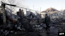 Руйнування внаслідок вибухів в Сватові, 30 жовтня 2015 року 