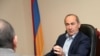 Armenia - Former President Robert Kocharian is interviewed in his office, Yerevan, 8Apr2015. (Photo courtesty of 2rd.am)