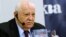 Mikhail Gorbachev speaks during the presentation of his new book After The Kremlin in a bookstore in Moscow in November 2014.