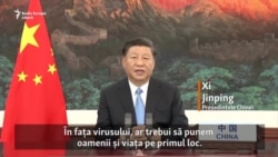 Președintele chinez, Xi Jinping, avertizează asupra pericolului politizării pandemiei