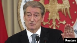 Sali Berisha, aktualisht kryeministër e Shqipërisë 