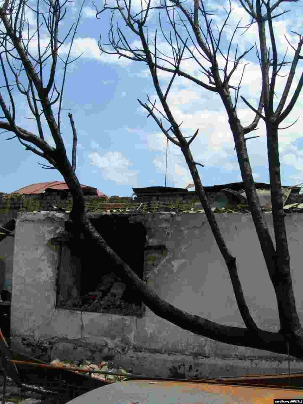 Черëмушкидаги ўзбек ҳовлиси. - Ўш вилояти Черëмушки мавзеи