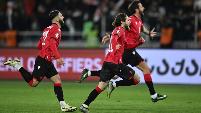Грузия впервые в истории вышла на Чемпионат Европы по футболу