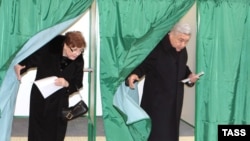Татарстан на выборах отличился. На фото: председатель госсовета республики с супругой