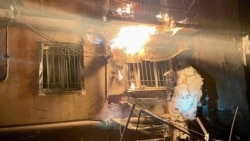 Последствия одного из российских ударов по Днепру