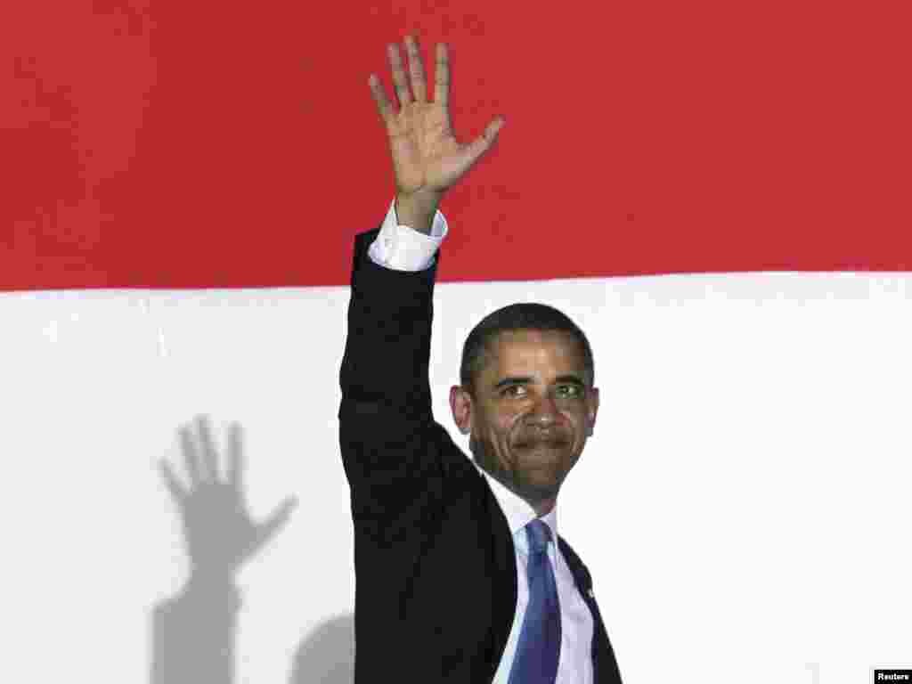 باراک اوباما، رییس جمهوری آمریکا - اندونزی